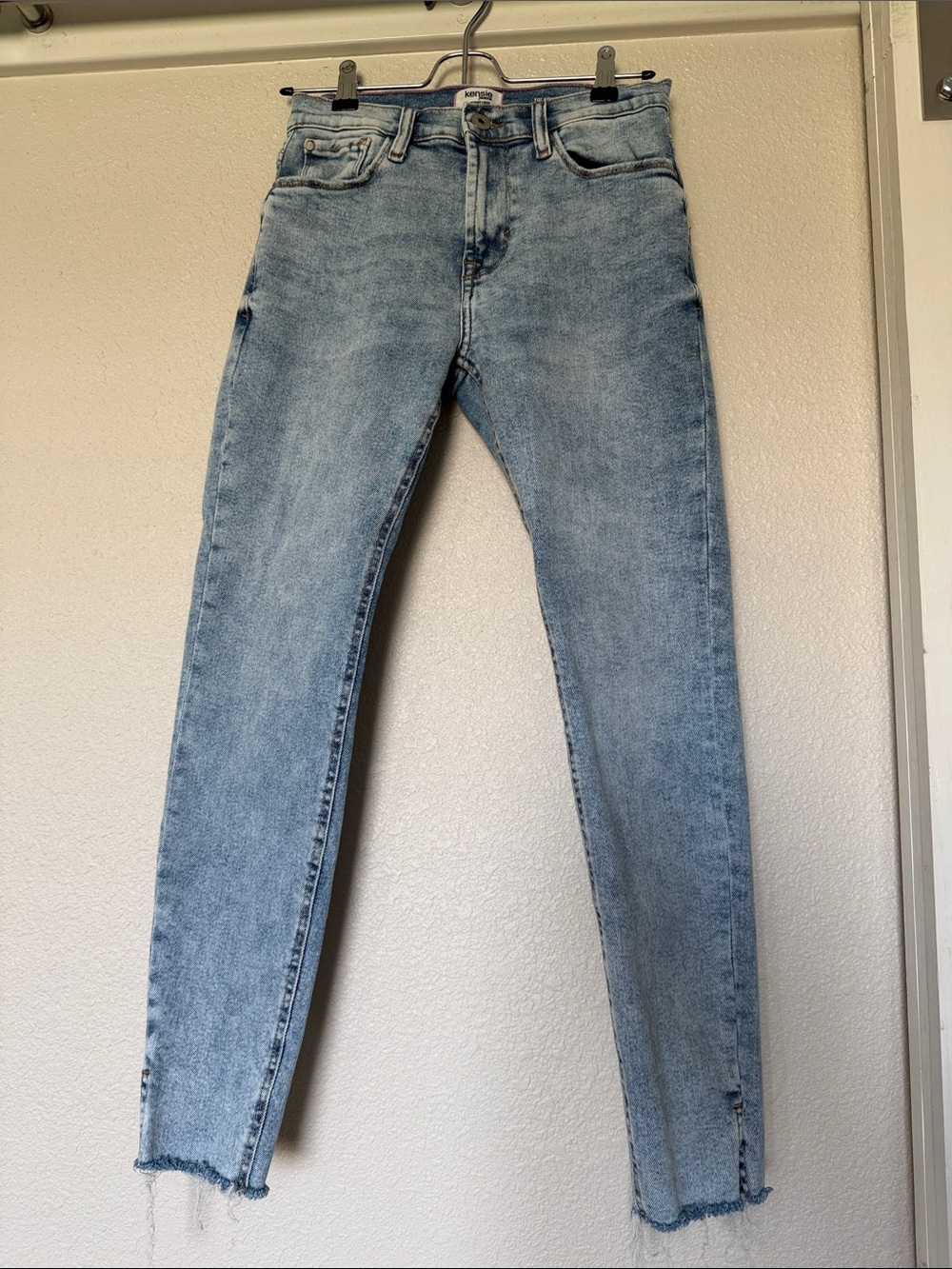 Kensie Women's Skinny Jeans - Light Wash Blue
